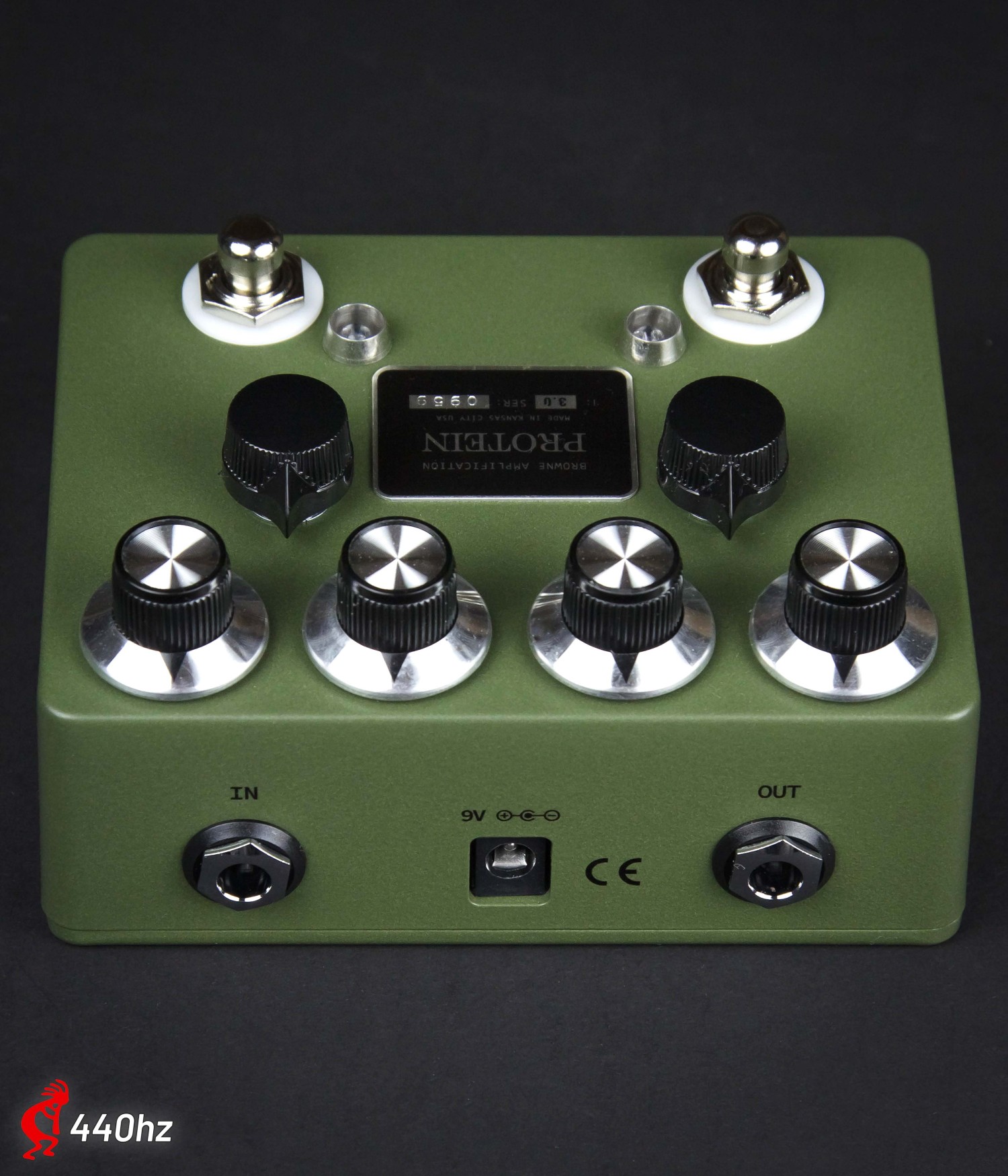 Browne Amplification Protein V3 Dual Overdrive - Green